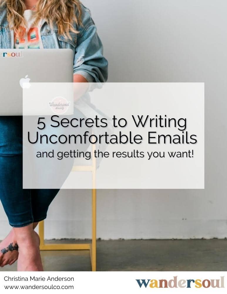Guide: 5 Secrets to Writing Uncomfortable Emails