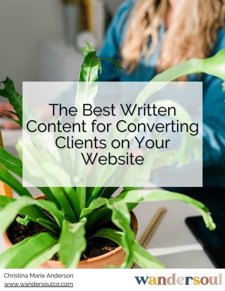 Guide: The Best Written Content for Convert Clients on Your Website